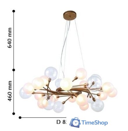 Подвесная люстра Favourite Babylon 2515-15P - Изображение №3 — Интернет-магазин Time-Shop