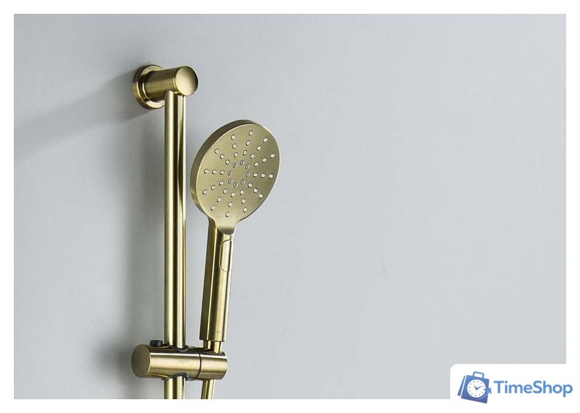 Душевой гарнитур  Aquatek Оберон AQ2016BG (золото) - Изображение №5 — Интернет-магазин Time-Shop
