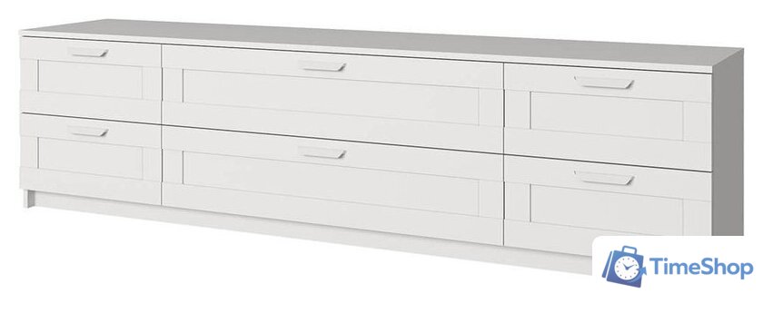 Тумба Anrex Skagen RTV 6S (белый) - Изображение №1 — Интернет-магазин Time-Shop