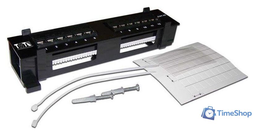 Патч-панель TWT TWT-PP12UTP-H - Изображение №1 — Интернет-магазин Time-Shop