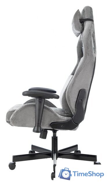 Игровое (геймерское) кресло Knight Outrider (серый Light-19) - Изображение №3 — Интернет-магазин Time-Shop