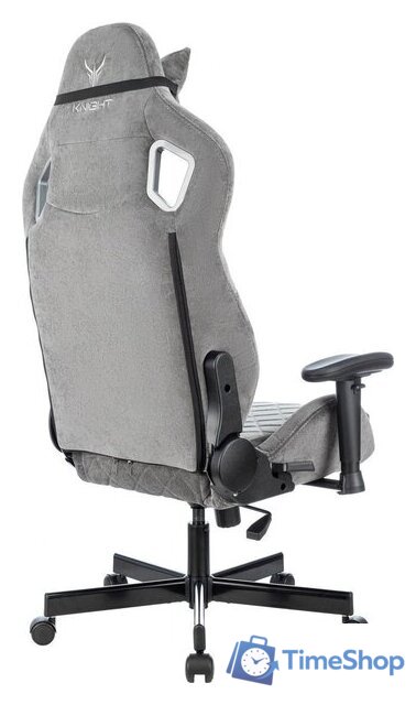 Игровое (геймерское) кресло Knight Outrider (серый Light-19) - Изображение №5 — Интернет-магазин Time-Shop