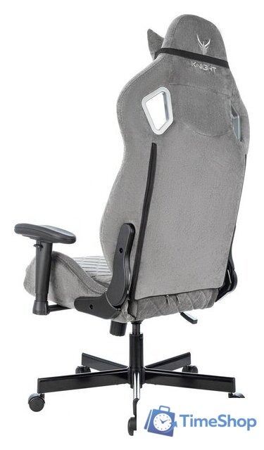 Игровое (геймерское) кресло Knight Outrider (серый Light-19) - Изображение №4 — Интернет-магазин Time-Shop