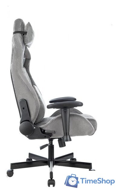 Игровое (геймерское) кресло Knight Outrider (серый Light-19) - Изображение №7 — Интернет-магазин Time-Shop