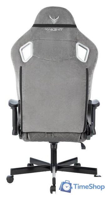 Игровое (геймерское) кресло Knight Outrider (серый Light-19) - Изображение №6 — Интернет-магазин Time-Shop
