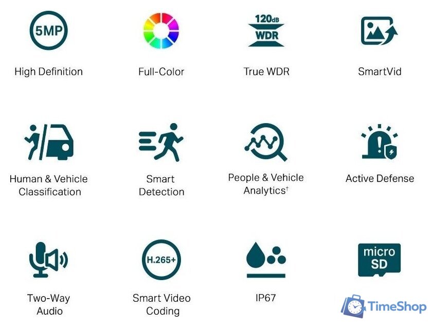 IP-камера TP-Link Vigi C350 (6 мм) - Изображение №2 — Интернет-магазин Time-Shop