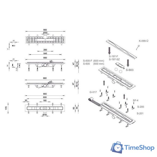 Душевая стенка Ambassador Set 15031109-ST7 - Изображение №14 — Интернет-магазин Time-Shop