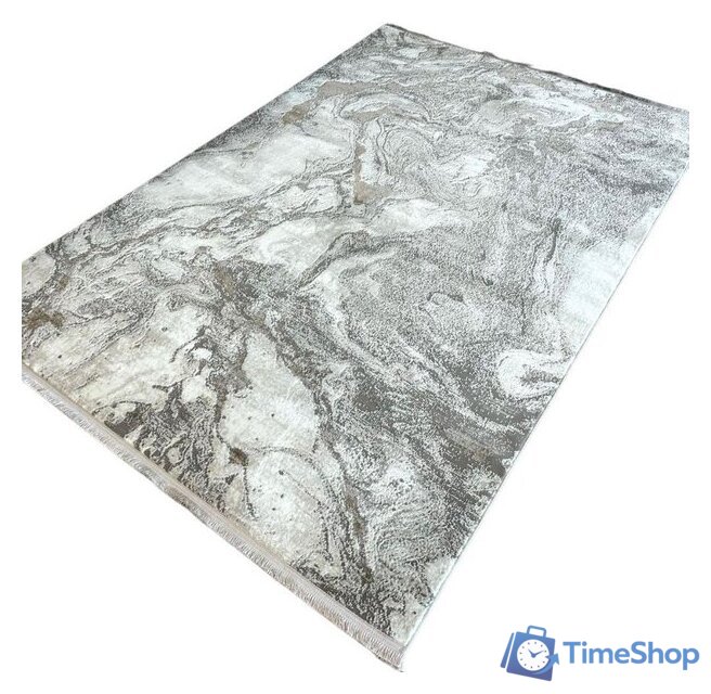 Ковер для жилой комнаты Radjab Carpet София MR 283 Прямоугольник 11662RK (1.6x2.3, Cream/Gold) - Изображение №1 — Интернет-магазин Time-Shop