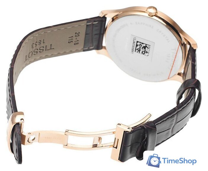 Наручные часы Tissot Tradition Gent (T063.610.36.038.00) - Изображение №4 — Интернет-магазин Time-Shop
