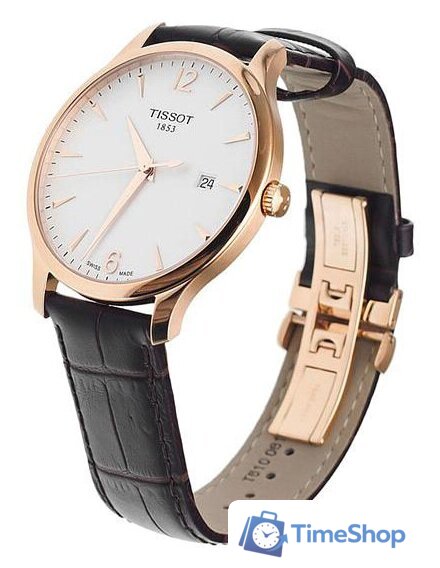 Наручные часы Tissot Tradition Gent (T063.610.36.038.00) - Изображение №5 — Интернет-магазин Time-Shop