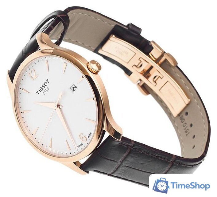 Наручные часы Tissot Tradition Gent (T063.610.36.038.00) - Изображение №3 — Интернет-магазин Time-Shop