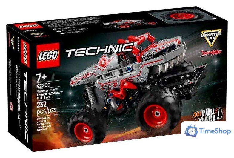 Конструктор LEGO Technic 42200 Monster Jam ThunderROARus Pull-Back - Изображение №1 — Интернет-магазин Time-Shop