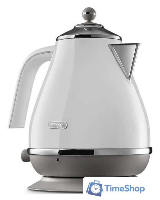 Электрический чайник DeLonghi Icona Capitals KBOC2001.W - Изображение №2 — Интернет-магазин Time-Shop