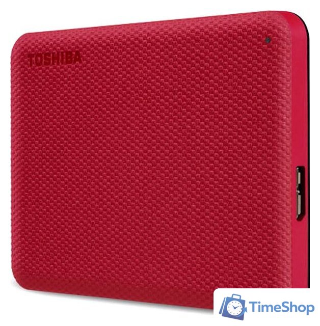 Внешний накопитель Toshiba Canvio Advance 4TB HDTCA40ER3CA (красный) - Изображение №3 — Интернет-магазин Time-Shop