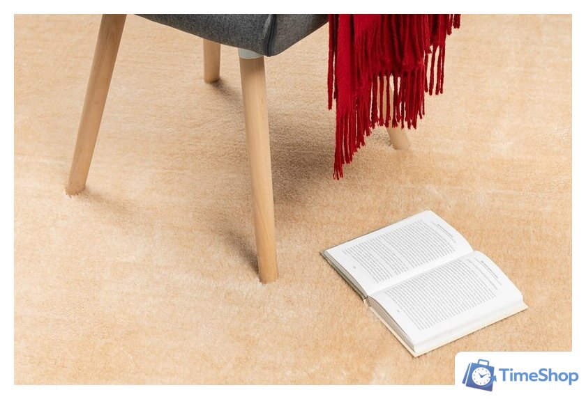 Ковер для жилой комнаты Karven Post Dokuma Sacakli 160x230 KV 035 (Cappucino/капучино) - Изображение №3 — Интернет-магазин Time-Shop