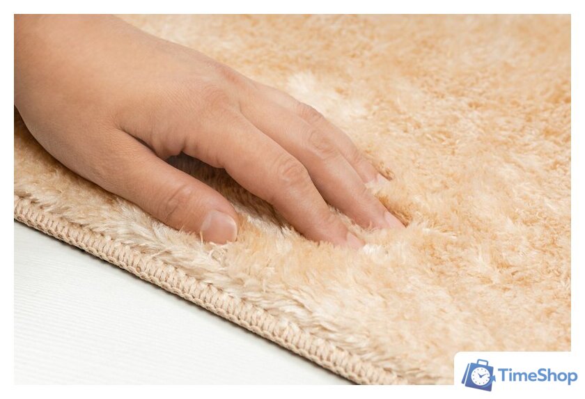 Ковер для жилой комнаты Karven Post Dokuma Sacakli 160x230 KV 035 (Cappucino/капучино) - Изображение №4 — Интернет-магазин Time-Shop