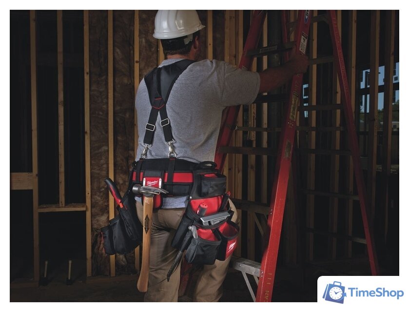 Пояс Milwaukee Contractor Work Belt 48228120 - Изображение №9 — Интернет-магазин Time-Shop