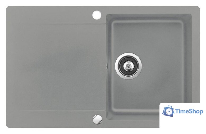 Кухонная мойка TEKA Clivo 45 B-TQ Алюминий [40148001] - Изображение №1 — Интернет-магазин Time-Shop