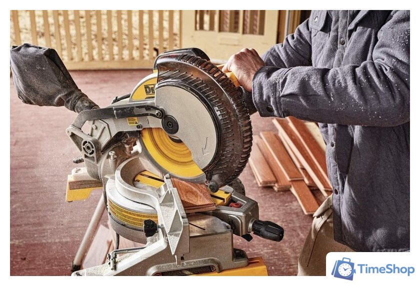 Торцовочная пила DeWalt DWS713 - Изображение №11 — Интернет-магазин Time-Shop