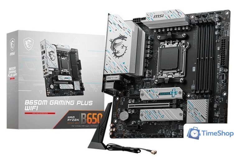 Материнская плата MSI B650M Gaming Plus WiFi - Изображение №2 — Интернет-магазин Time-Shop