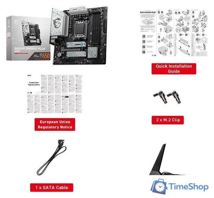Материнская плата MSI B650M Gaming Plus WiFi - Изображение №6 — Интернет-магазин Time-Shop