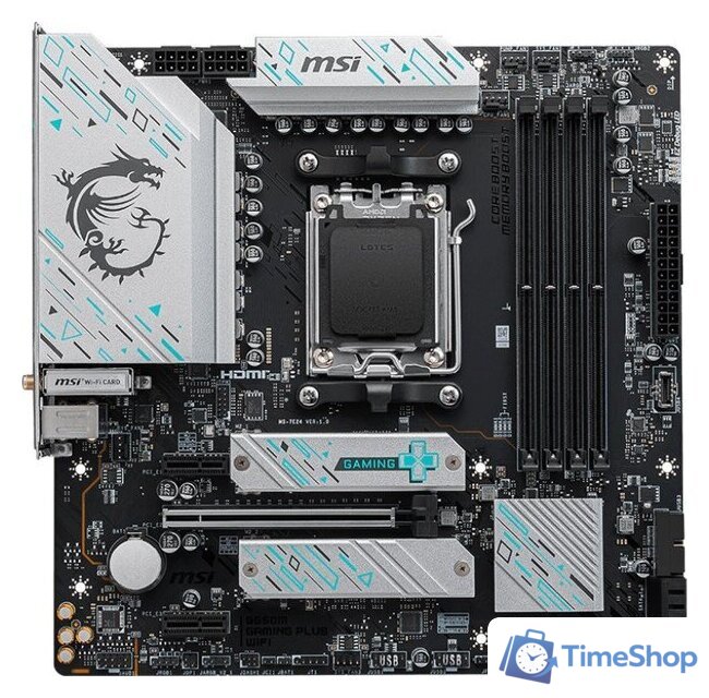 Материнская плата MSI B650M Gaming Plus WiFi - Изображение №1 — Интернет-магазин Time-Shop
