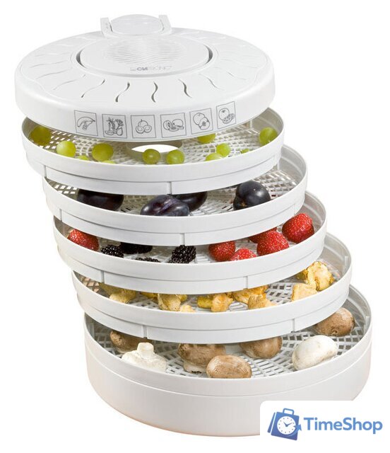Сушилка для овощей и фруктов Clatronic DR 2751 - Изображение №1 — Интернет-магазин Time-Shop