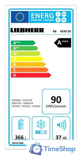 Однокамерный холодильник Liebherr KB 4330 Comfort - Изображение №8 — Интернет-магазин Time-Shop