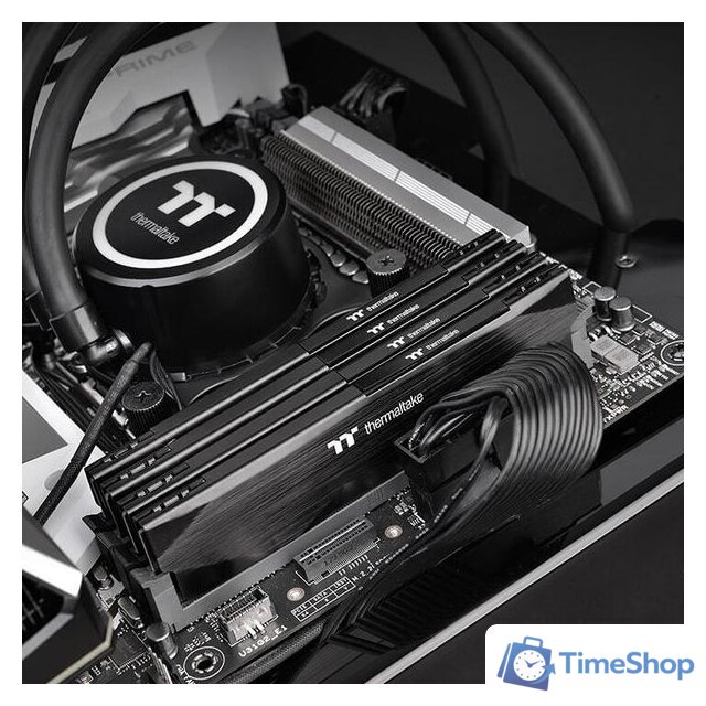 Оперативная память Thermaltake H-One 16GB DDR4 PC4-25600 R021D416GX1-3200C22D - Изображение №5 — Интернет-магазин Time-Shop