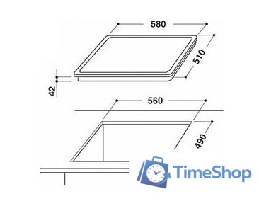 Варочная панель Whirlpool AKT 8130/BA - Изображение №2 — Интернет-магазин Time-Shop
