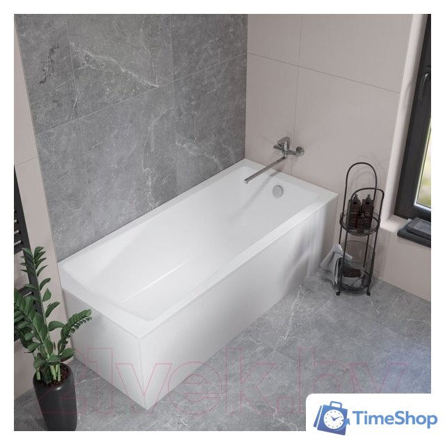 Ванна Lauter Aurora 170x75 21010075 (с ножками и лицевым экраном) - Изображение №6 — Интернет-магазин Time-Shop