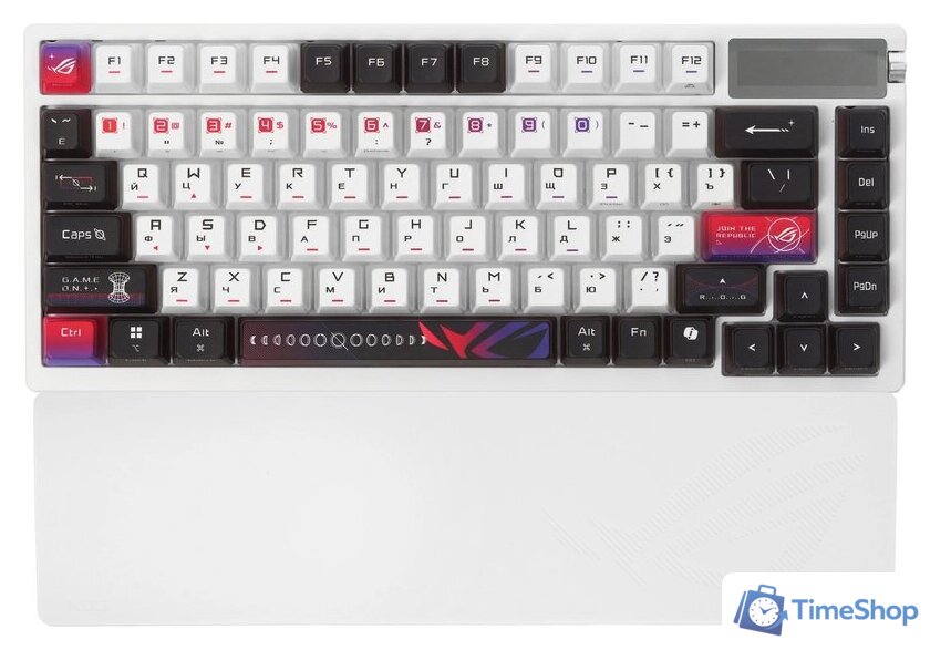 Клавиатура ASUS ROG Azoth X (ASUS ROG NX Snow V2) - Изображение №1 — Интернет-магазин Time-Shop