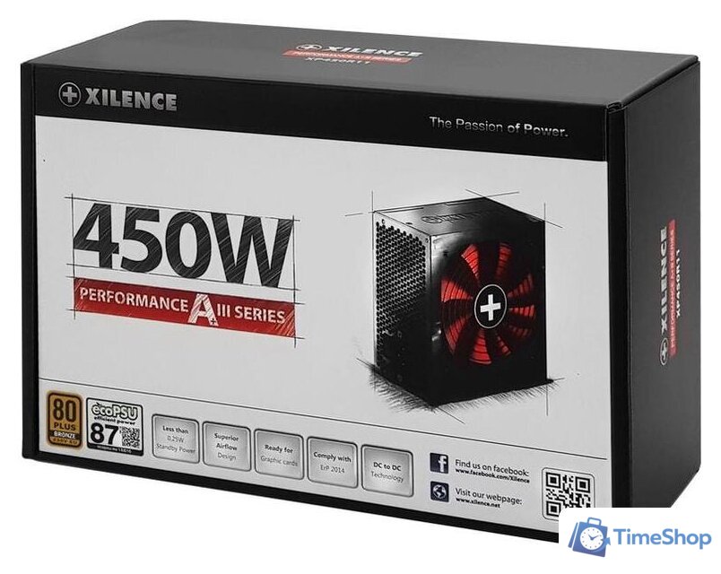 Блок питания Xilence Performance A+ III XP450R11 - Изображение №5 — Интернет-магазин Time-Shop