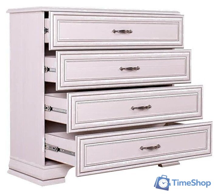 Комод Anrex Tiffany 4S (вудлайн кремовый) - Изображение №5 — Интернет-магазин Time-Shop