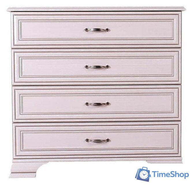 Комод Anrex Tiffany 4S (вудлайн кремовый) - Изображение №7 — Интернет-магазин Time-Shop