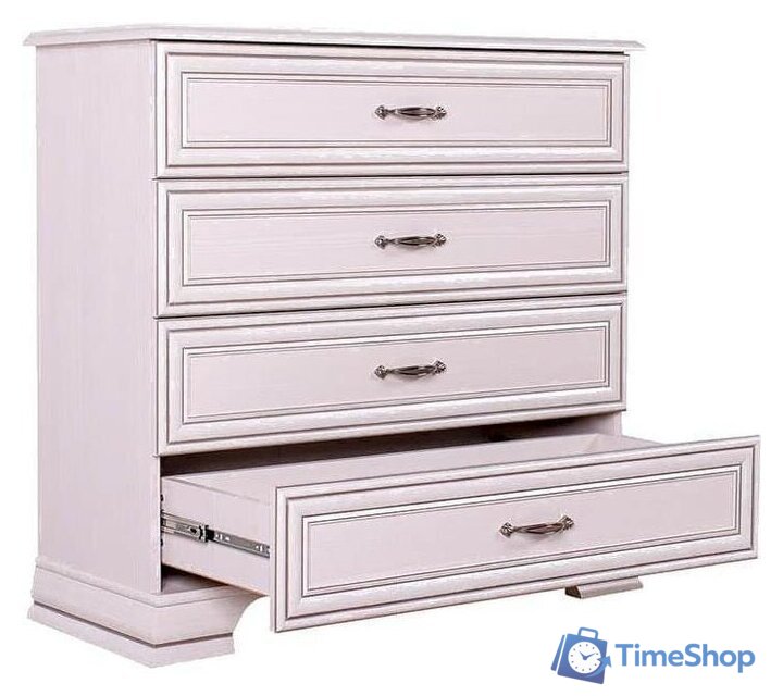 Комод Anrex Tiffany 4S (вудлайн кремовый) - Изображение №6 — Интернет-магазин Time-Shop