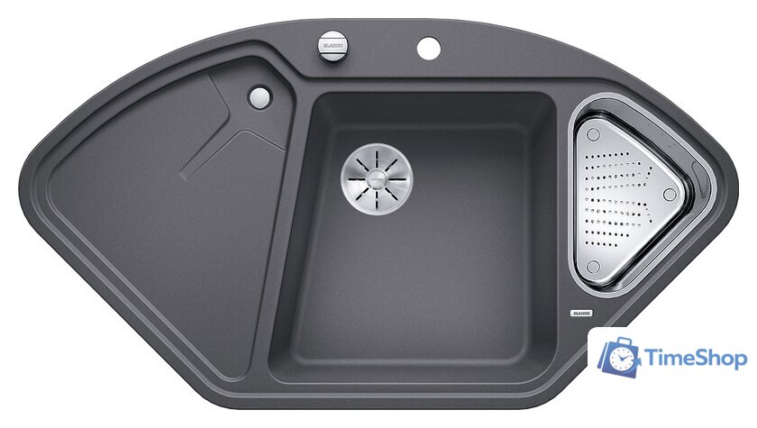 Кухонная мойка Blanco Delta II-F (темная скала) - Изображение №1 — Интернет-магазин Time-Shop