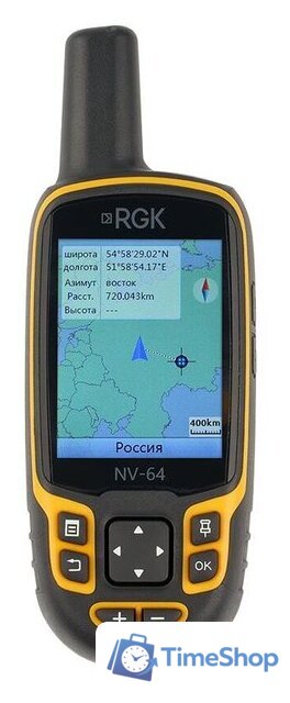 Туристический навигатор RGK NV-64 - Изображение №1 — Интернет-магазин Time-Shop