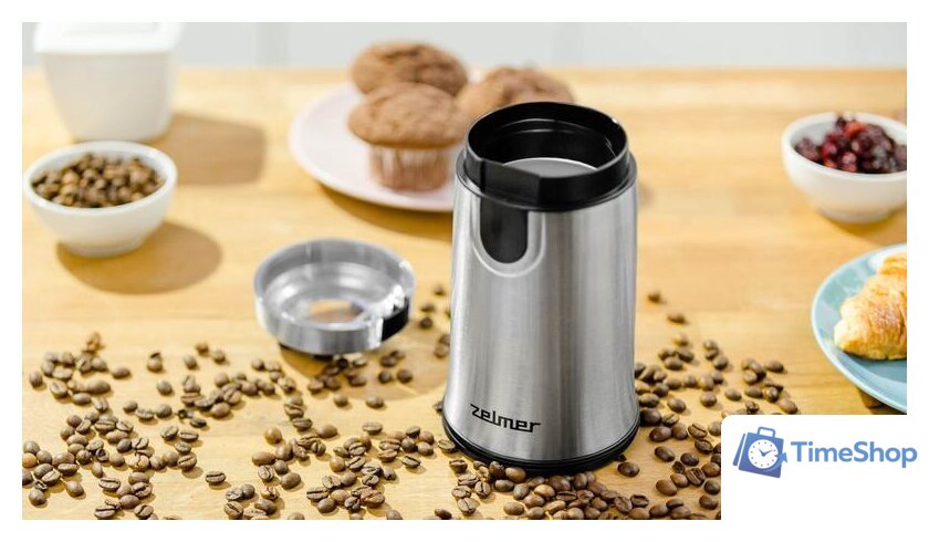 Электрическая кофемолка Zelmer ZCG7425 - Изображение №5 — Интернет-магазин Time-Shop