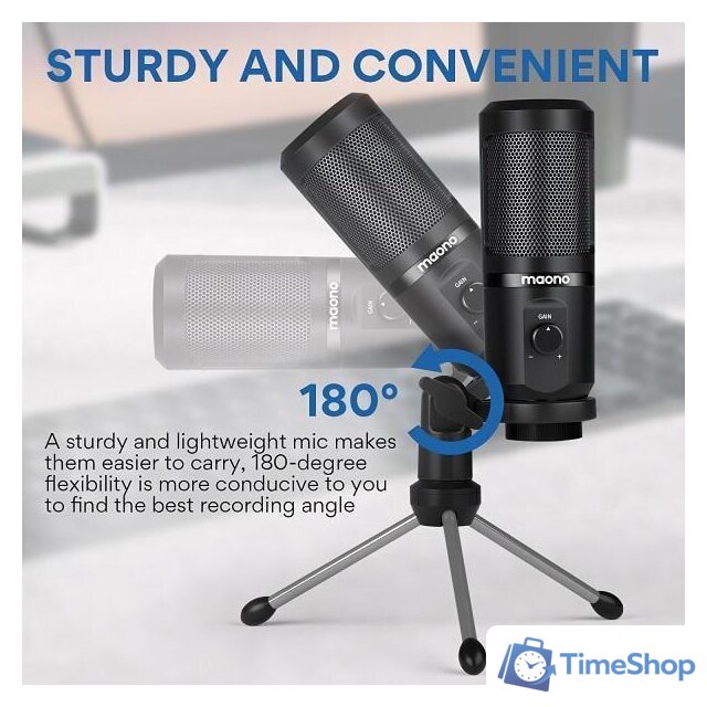 Проводной микрофон Maono AU-PM461TR - Изображение №4 — Интернет-магазин Time-Shop