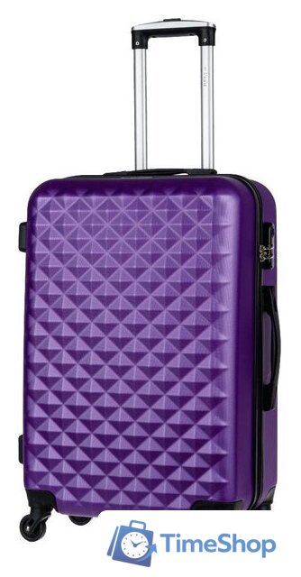 Чемодан-спиннер L'Case Phatthaya BCP-12-02 20 (S, фиолетовый) - Изображение №1 — Интернет-магазин Time-Shop