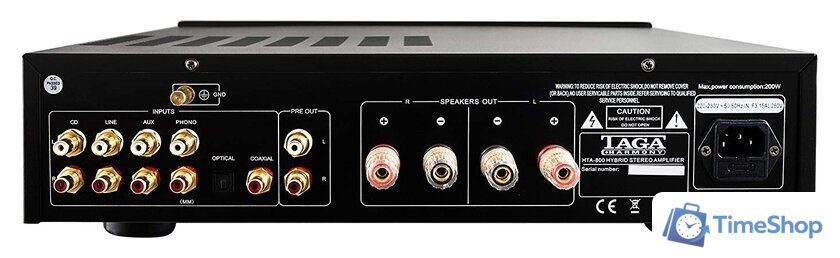 Интегральный усилитель Taga Harmony HTA-800B - Изображение №2 — Интернет-магазин Time-Shop
