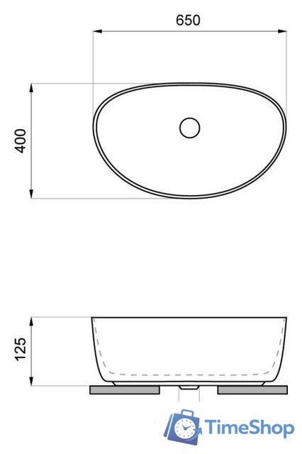 Умывальник Wellsee Belle Spa 2.0 335808000 - Изображение №9 — Интернет-магазин Time-Shop