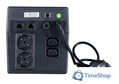 Источник бесперебойного питания ExeGate Power Smart ULB-1000 LCD EP212519RUS - Изображение №2 — Интернет-магазин Time-Shop