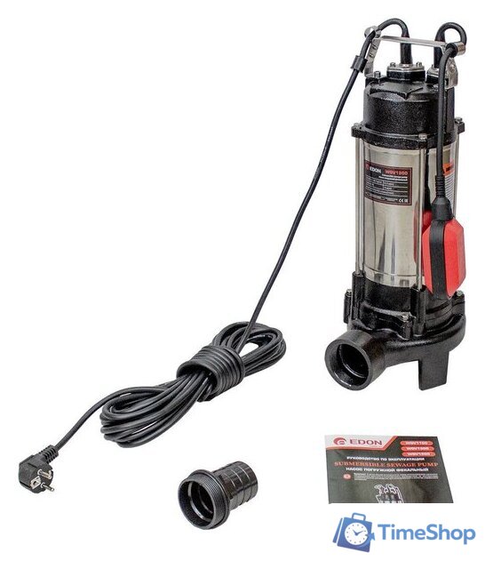 Фекальный насос Edon WQV1300 - Изображение №1 — Интернет-магазин Time-Shop