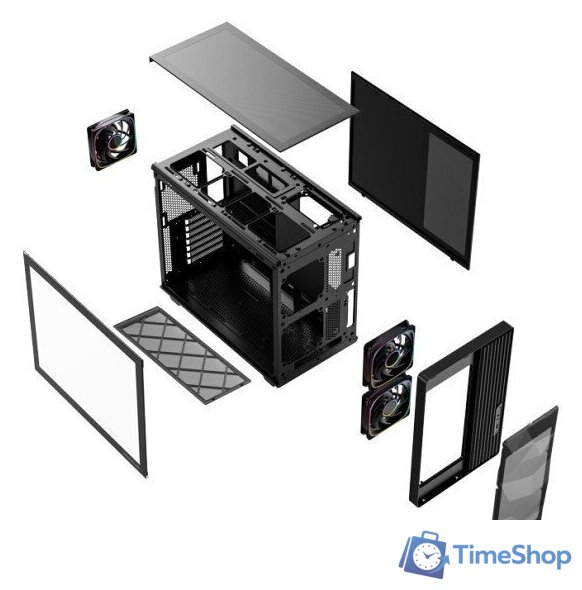 Корпус Powercase TX5 ARGB CTX5AB-A3 - Изображение №9 — Интернет-магазин Time-Shop