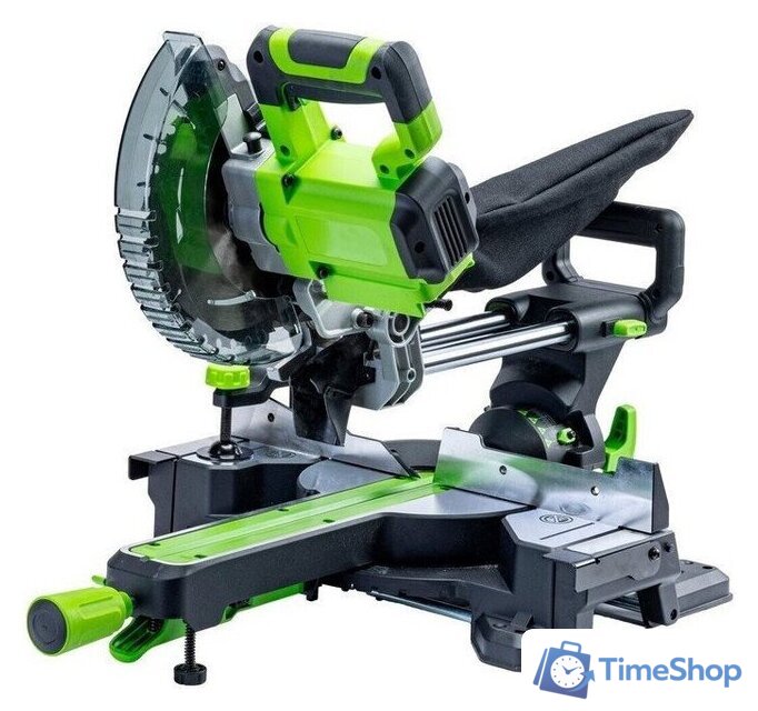 Торцовочная пила Greenworks GD24MS216 1501707UA (с 1-им АКБ) - Изображение №3 — Интернет-магазин Time-Shop