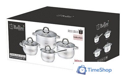 Набор кастрюль Bollire BR-4008 - Изображение №2 — Интернет-магазин Time-Shop
