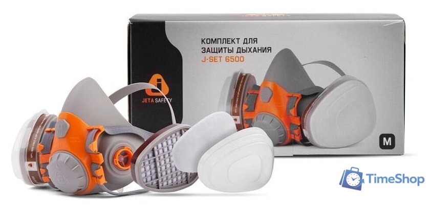 Респиратор-полумаска Jeta Safety Респиратор-полумаска J-Set 6500 S - Изображение №2 — Интернет-магазин Time-Shop