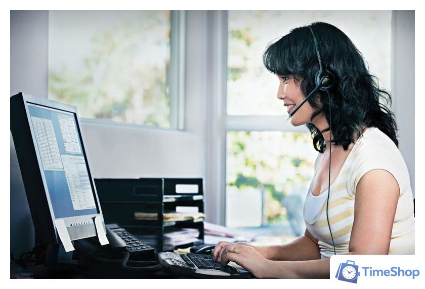 Офисная гарнитура Plantronics SupraPlus HW251N - Изображение №2 — Интернет-магазин Time-Shop